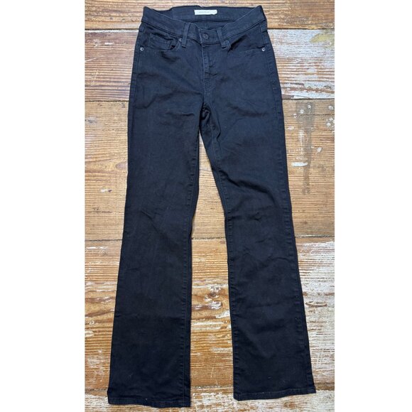 Levi’s Classic Bootcut Jeans Black Women’s 2 - Picture 1 of 9